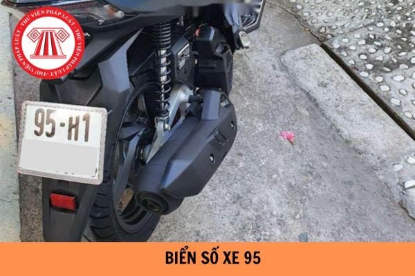 Hình ảnh mô tả chi tiết cấu trúc của một biển số xe máy theo quy định mới