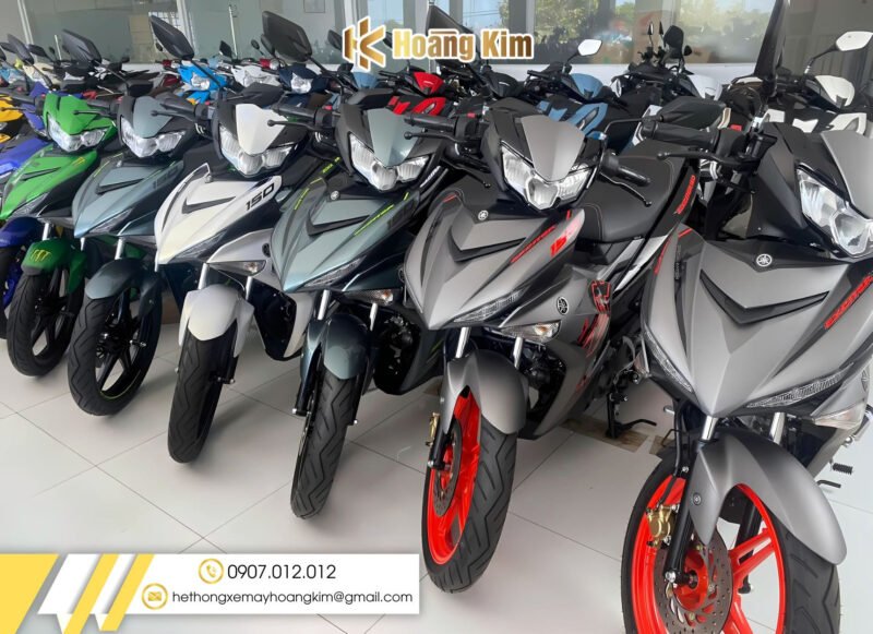 Hình ảnh mô tả thiết kế ấn tượng của Exciter 150