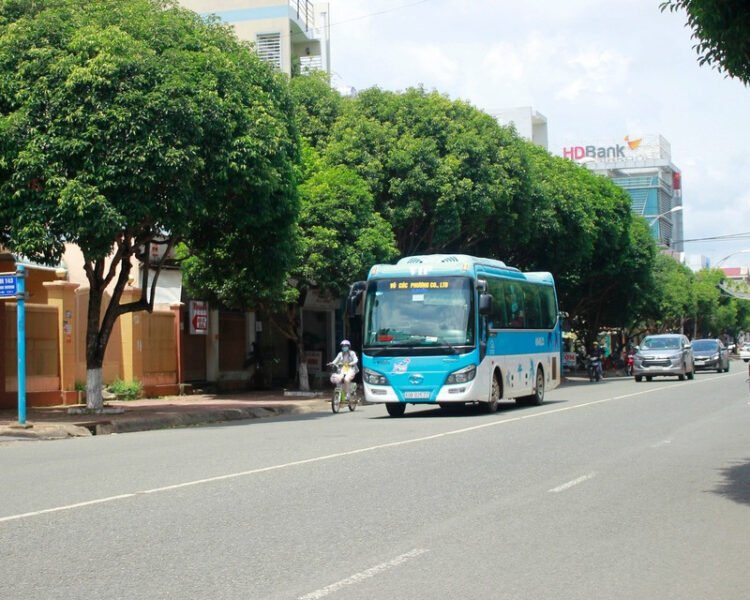 Hình ảnh mô tả về dịch vụ vận tải hành khách của nhà xe Cúc Phương