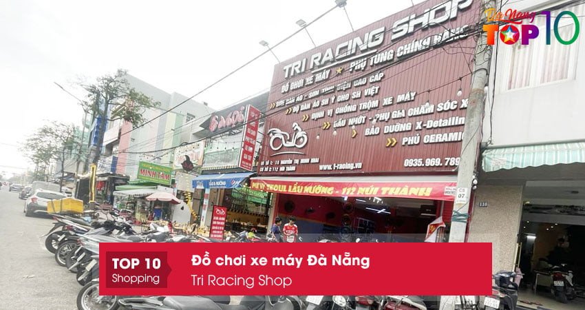 Hình ảnh một bộ phuộc xe máy hiệu suất cao được lắp đặt trên xe