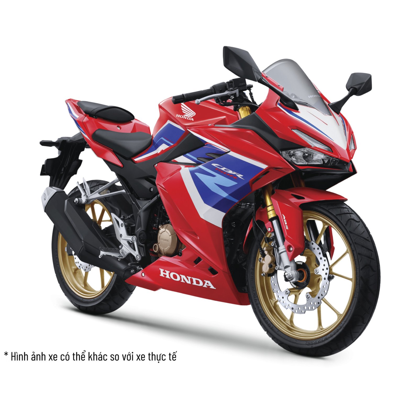 Hình ảnh một chiếc Honda CBR150R thể thao màu đỏ