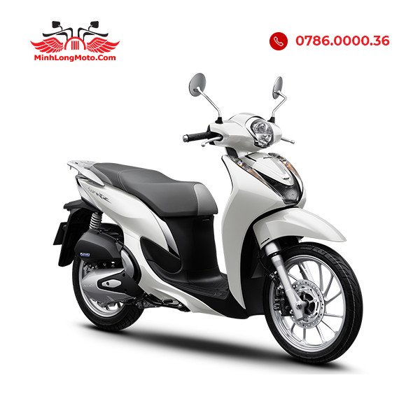 Hình ảnh một chiếc xe Honda SH Mode màu trắng, đại diện cho phiên bản tiêu chuẩn