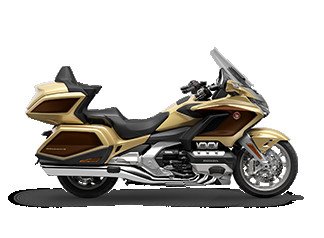 Hình ảnh một chiếc xe phân khối lớn Honda Gold Wing