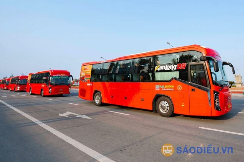 Hình ảnh một điểm trung chuyển/văn phòng của nhà xe giường nằm ở Đà Nẵng