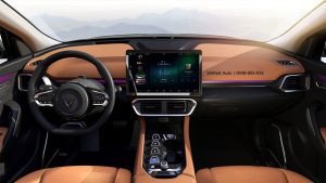 Hình ảnh nội thất hiện đại và công nghệ cao của VinFast VF8