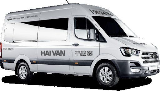 Hình ảnh nội thất sang trọng của một chiếc xe limousine Hải Vân