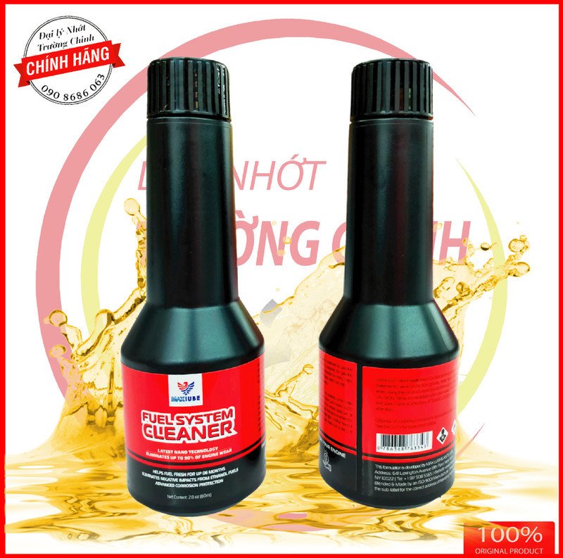 Hình ảnh so sánh các loại dung dịch vệ sinh kim phun khác nhau