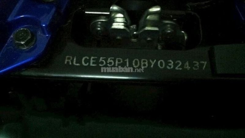 Hình ảnh so sánh các vị trí dập số khung trên các dòng xe máy phổ biến