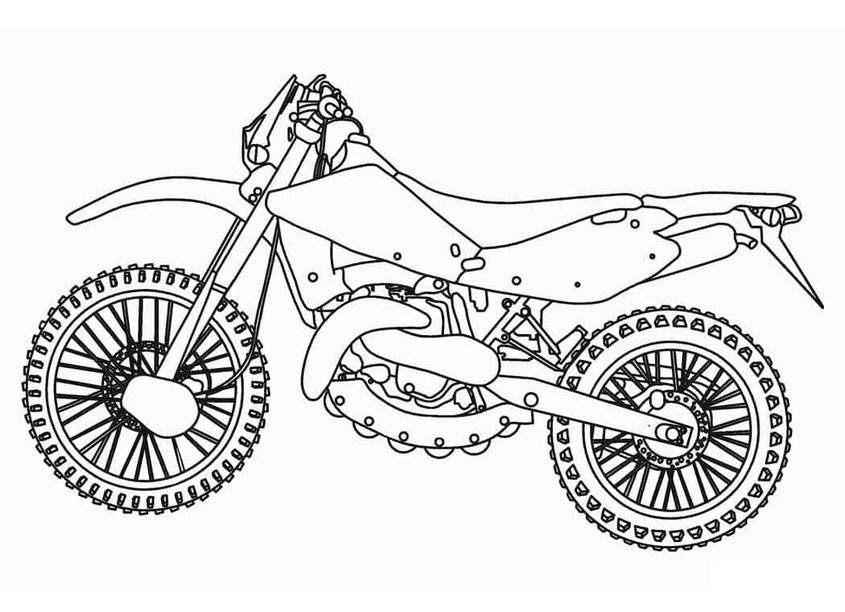 Hình ảnh tập trung vào các đường nét chi tiết và góc cạnh của một chiếc xe phân khối lớn