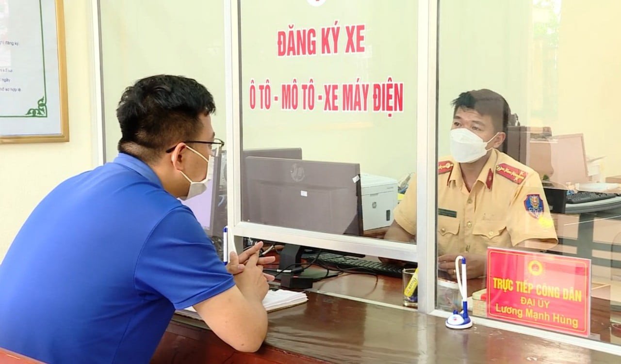 Hình ảnh thể hiện sự tiện lợi khi giữ lại biển số cũ sau khi bán xe