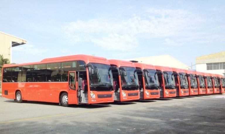Hình ảnh tổng quan các loại xe khách phục vụ tuyến đường vận tải từ Hải Phòng đến Sơn La