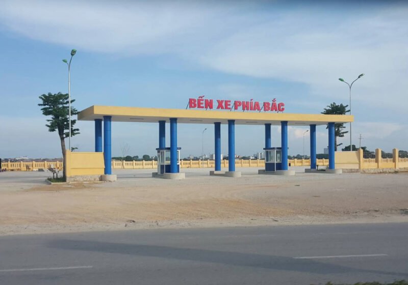 Hình ảnh tổng quan về cơ sở hạ tầng của bến xe phía Bắc Thanh Hóa