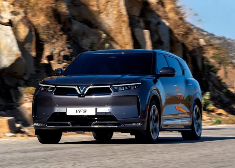 Hình ảnh tổng thể thiết kế ngoại thất của VinFast VF9