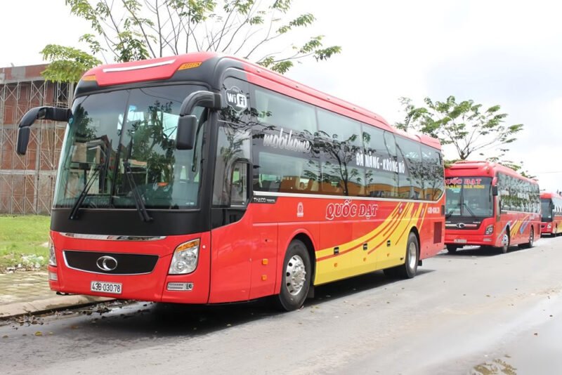 Hình ảnh văn phòng nhà xe Quốc Đạt tại Đà Nẵng