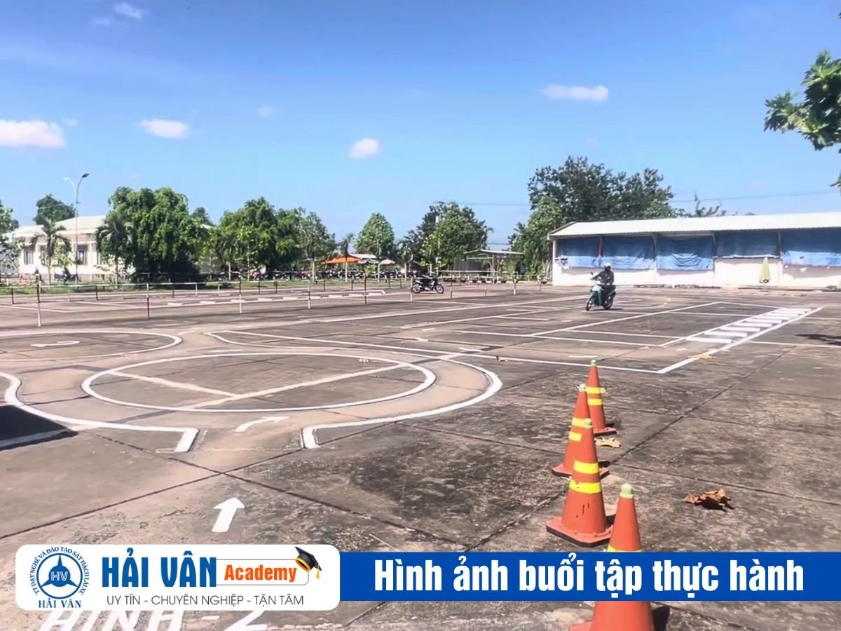 Hình ảnh về trung tâm sát hạch lái xe máy tại Nha Trang