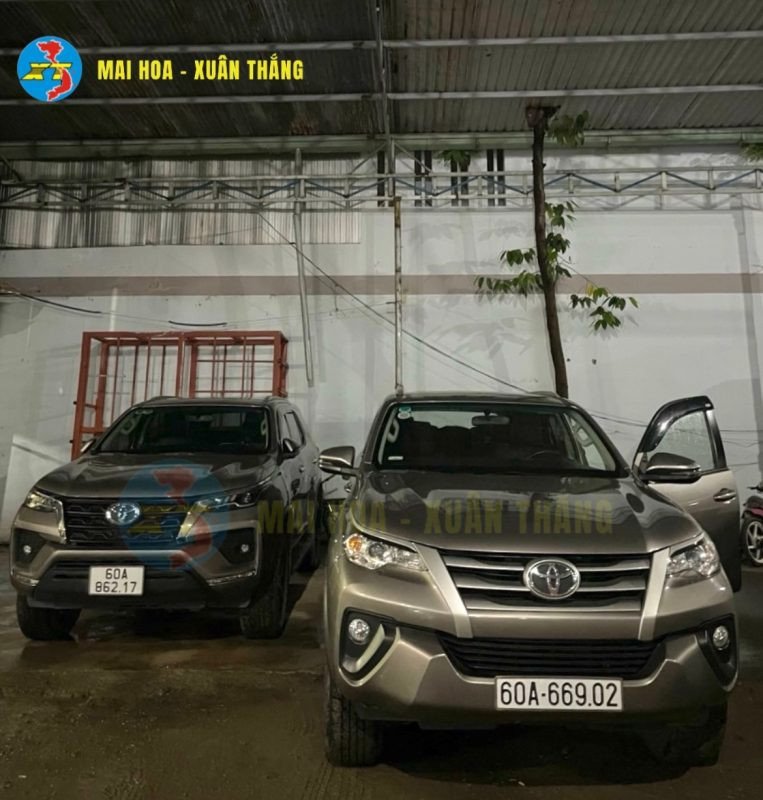 Hình ảnh xe 7 chỗ Fortuner đời mới, nội thất tiện nghi