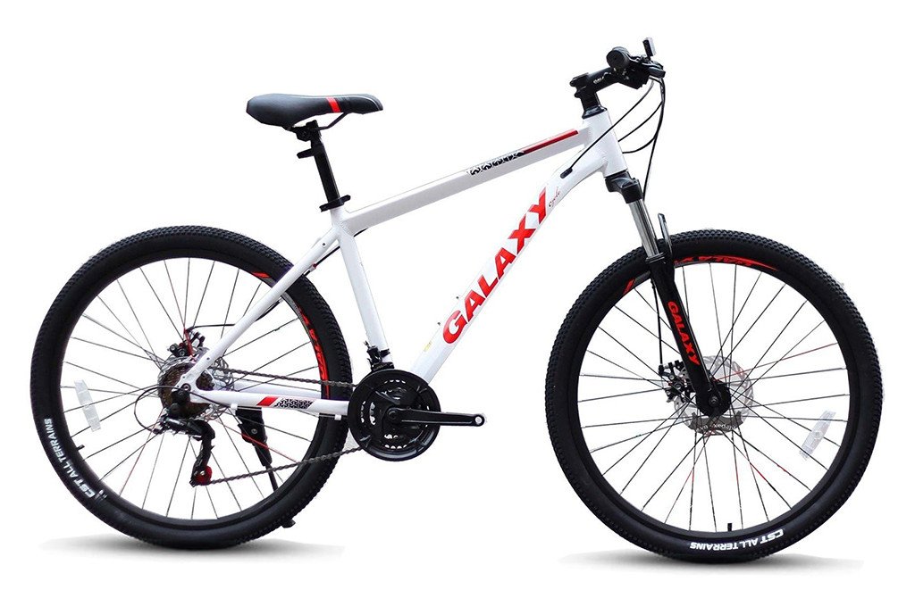 Hình ảnh xe đạp Galaxy có thiết kế nhẹ nhàng và bền bỉ, phù hợp di chuyển hàng ngày