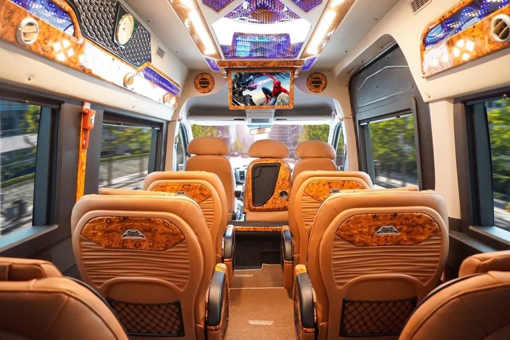 Hình ảnh xe khách chất lượng cao của các hãng xe phục vụ tuyến Hà Nội đi Hà Nam