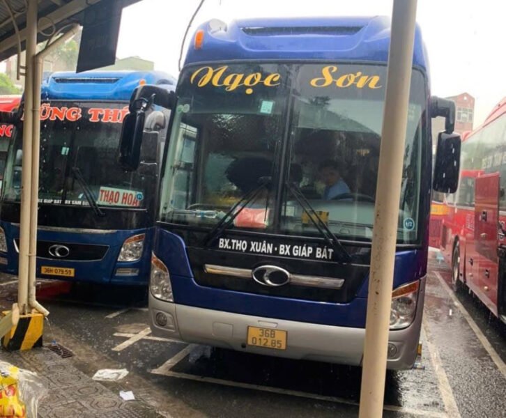 Kinh nghiệm đi lại cùng nhà xe Ngọc Sơn Thọ Xuân Giáp Bát