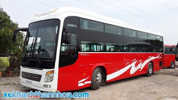 Hình ảnh xe khách Hùng Cường tại bến xe Thanh Hóa