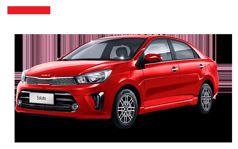 Hình ảnh xe KIA Soluto với thiết kế hiện đại