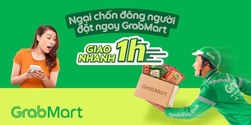 Hình ảnh xe máy Grab đang chờ khách tại điểm đón