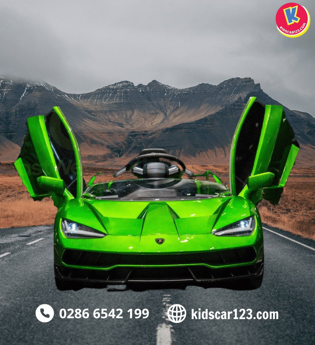 Hình ảnh xe ô tô điện trẻ em đa dạng màu sắc và kiểu dáng