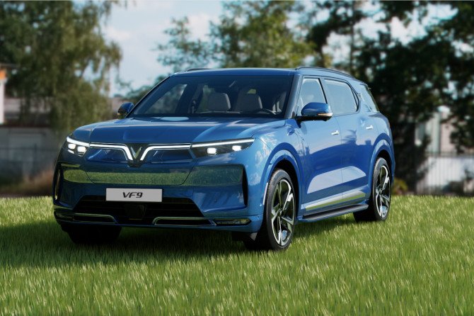 Hình ảnh xe VinFast VF 8 và VF 9
