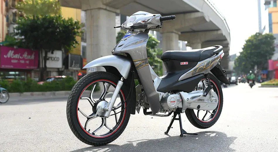 Hình ảnh xe Wave Halim 50cc vành đúc