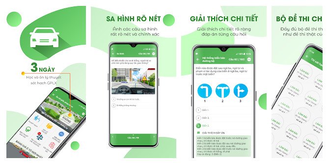 Học lái xe online giúp chủ động thời gian hơn trong việc ôn luyện lý thuyết