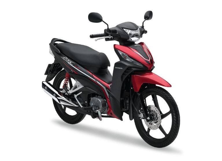 Honda Wave RSX với màu sắc và tem xe thể thao, năng động