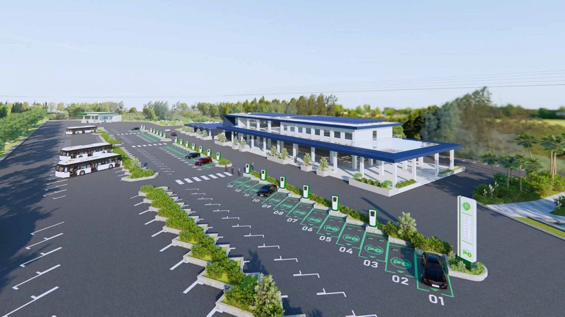 Hướng dẫn kết nối sạc nhanh cho ô tô điện VinFast tại trạm công cộng