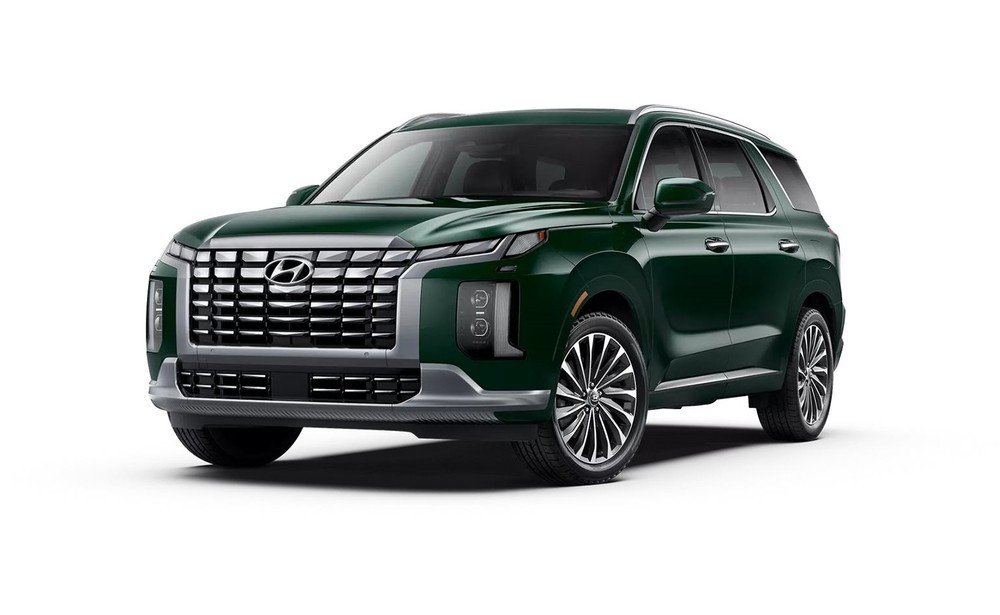 Hyundai Palisade 2025 phiên bản màu Xanh Lục Bảo nổi bật