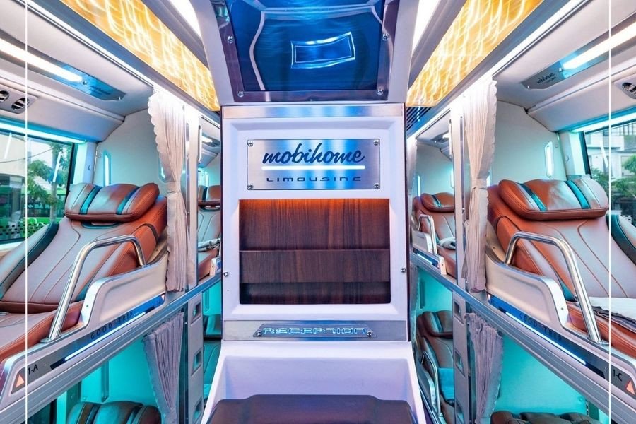 Tra Cứu Số Điện Thoại Xe Phước Hưng Chi Tiết Nhất Khoang hành khách tiện nghi trên xe giường nằm Phước Hưng