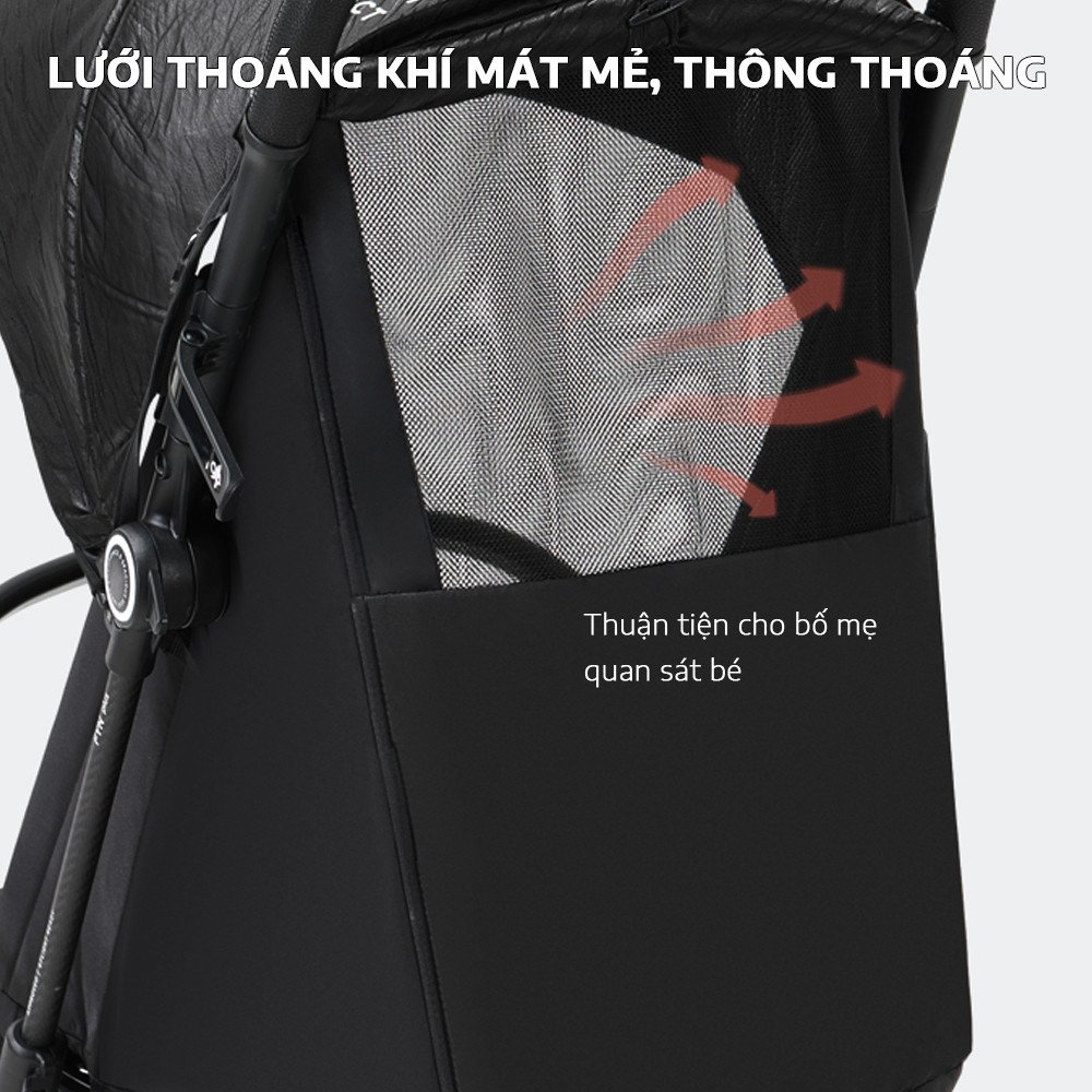 Không gian ngồi rộng rãi và thoáng mát