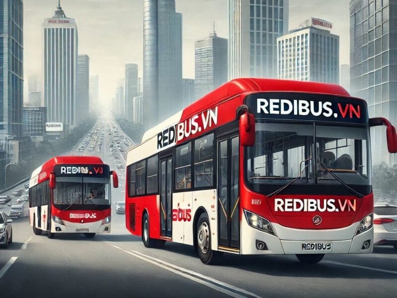 Khung cảnh bến xe Cần Thơ với các xe khách lớn sẵn sàng khởi hành