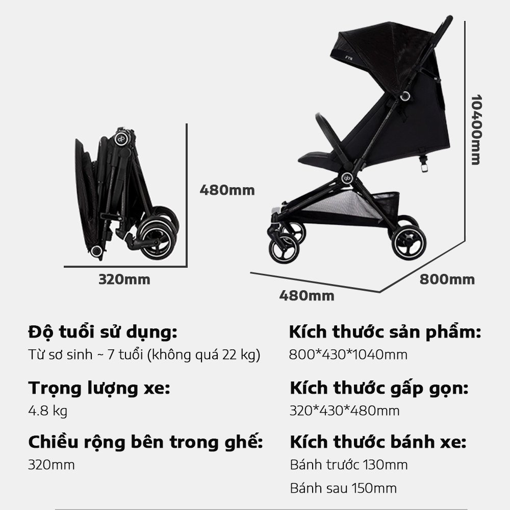 Khung xe đẩy siêu nhẹ làm từ sợi carbon