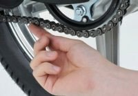 Kiểm tra bộ nhông sên dĩa xe máy