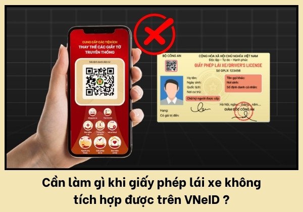 Kiểm tra thông tin GPLX trước khi tích hợp vào VNeID