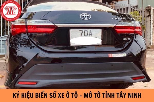 Ký hiệu biển số xe mô tô ở Tây Ninh