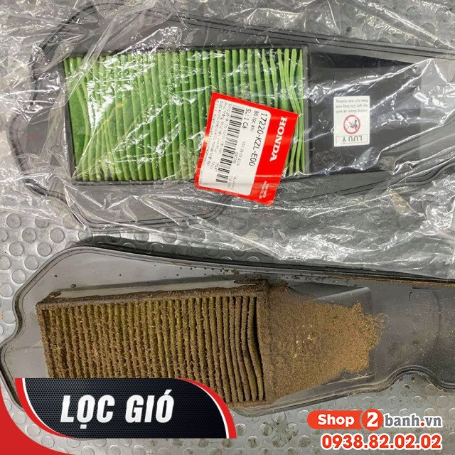 Lọc gió bị tắc nghẽn khiến xe hao xăng và khó nổ máy