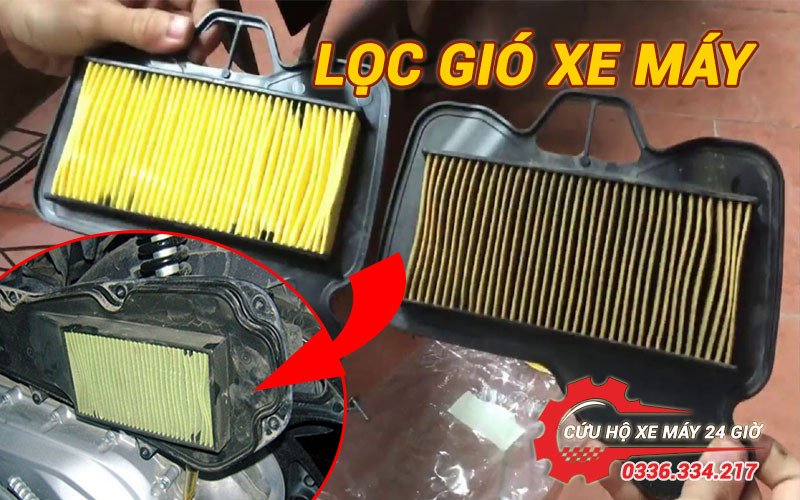 Lọc gió xe máy Honda