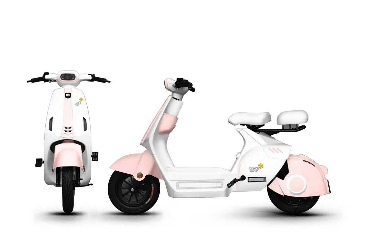 Lốp không săm và bánh xe 10 inch của DKBike V1 2025