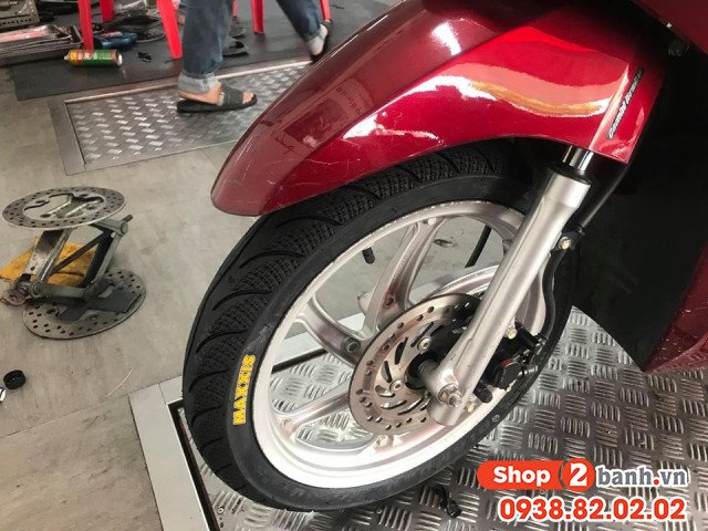 Lốp Maxxis với thiết kế gai kim cương 3D quen thuộc