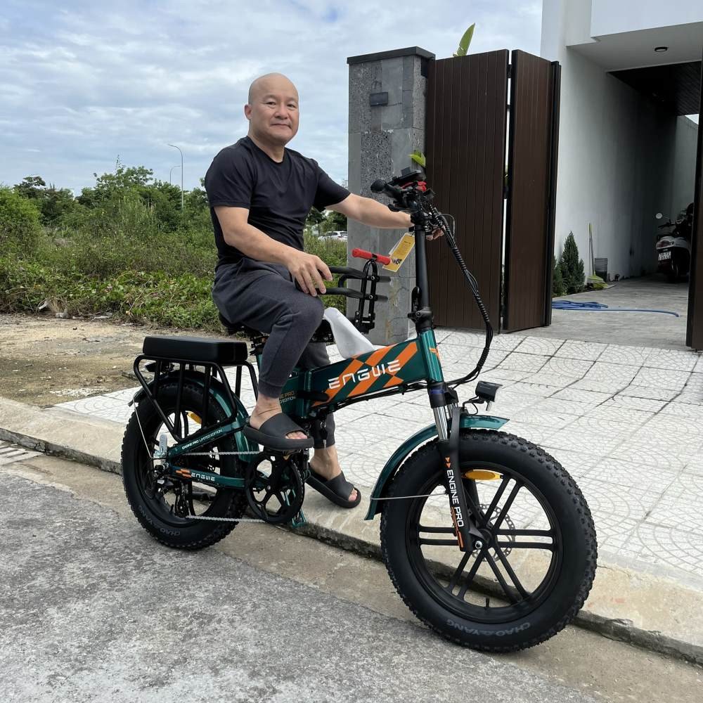 Lốp xe đạp trợ lực Engwe chống trượt