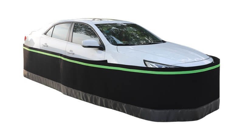 Lưới chắn chuột ô tô chất liệu nỉ bảo vệ khoang máy