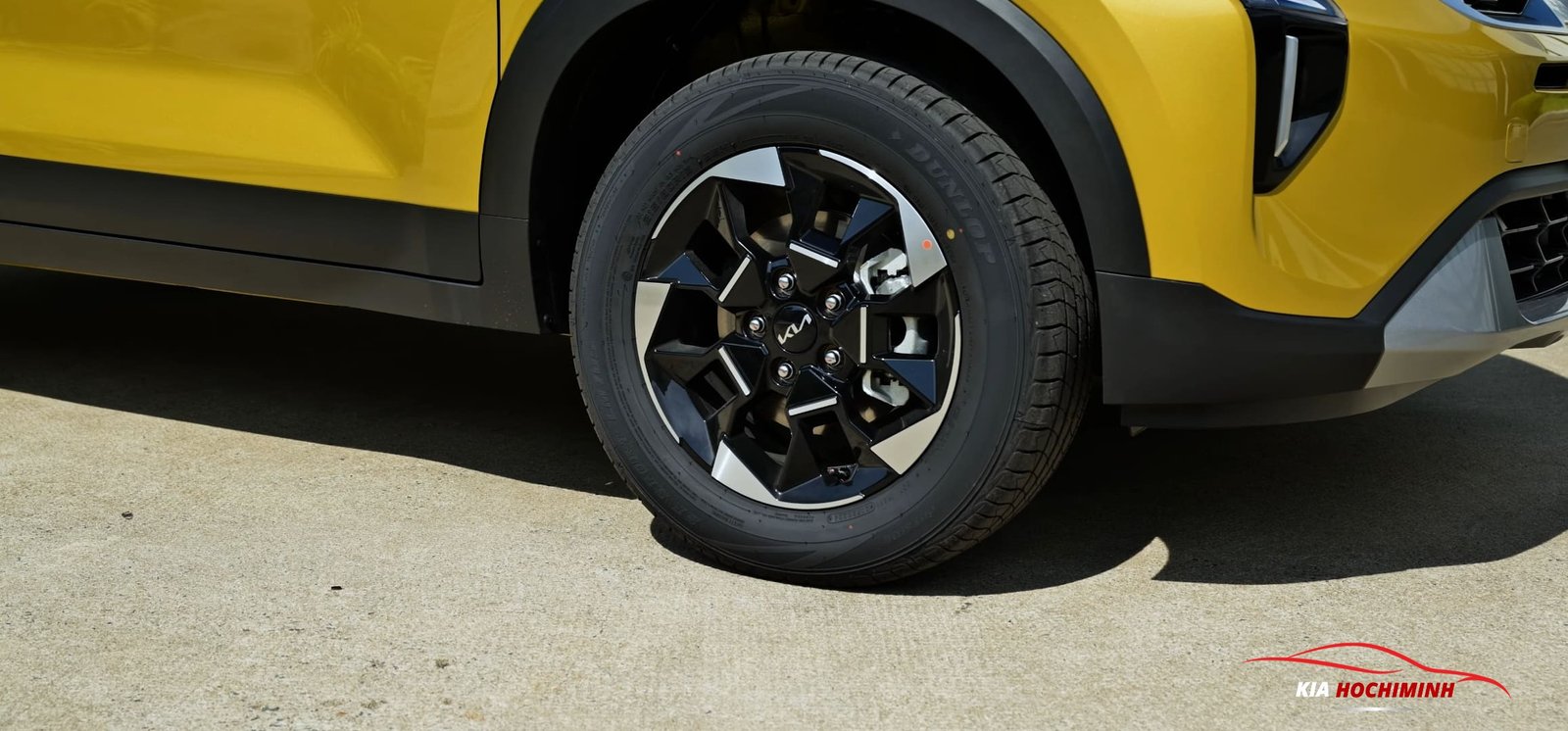 Mâm xe hợp kim 16 inch trên Kia Sonet