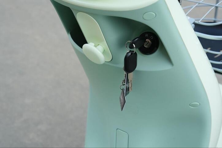 Màn hình hiển thị các thông số cơ bản của xe điện DK Bike