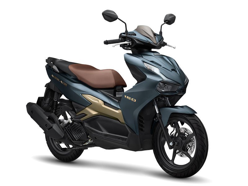 Mẫu Air Blade 160cc phiên bản Đặc Biệt với tông màu Xanh Đen Vàng