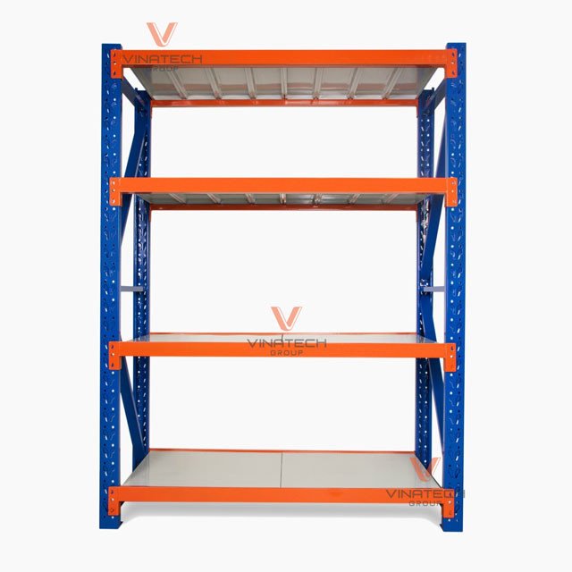 Mẫu kệ trung tải được sử dụng trong kho phụ tùng ô tô